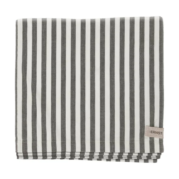ERNST Nappe Ernst à rayures 145x300 cm Vert–blanc
