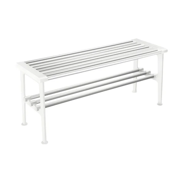 Essem Design Banc Nostalgi 100 cm Aluminium-blanc