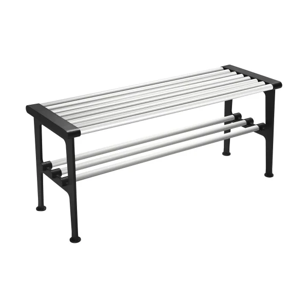 Essem Design Banc Nostalgi 100 cm Aluminium-noir