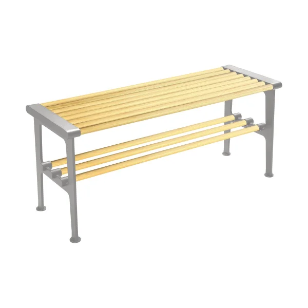 Essem Design Banc Nostalgi 100 cm Bouleau-aluminium