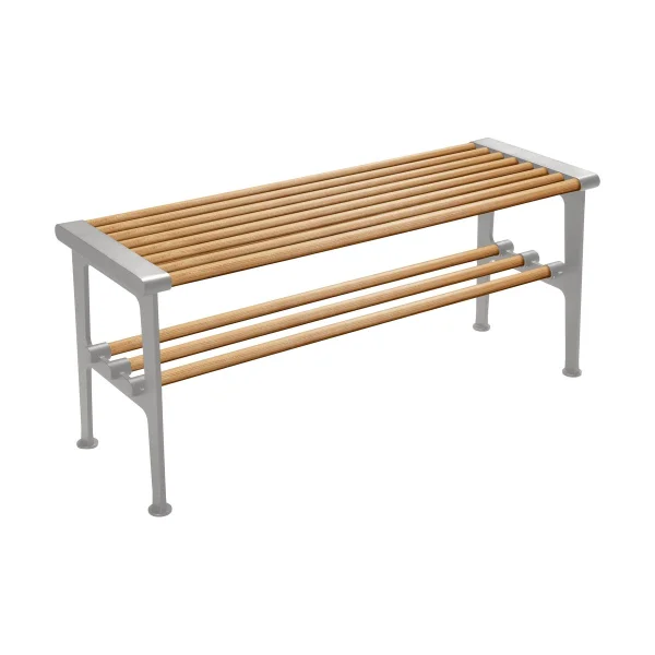 Essem Design Banc Nostalgi 100 cm Chêne-aluminium