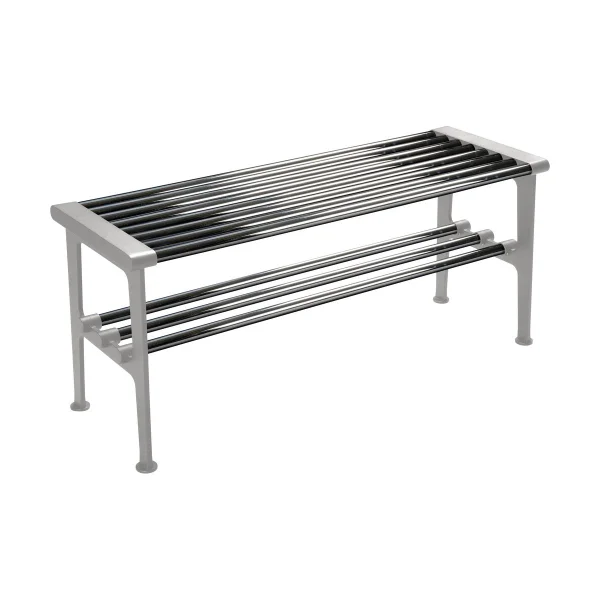 Essem Design Banc Nostalgi 100 cm Chrome-aluminium