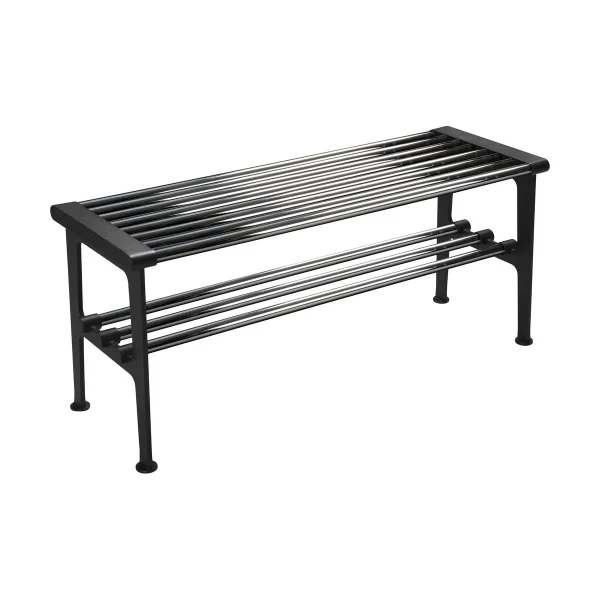 Essem Design Banc Nostalgi 100 cm Chrome-noir