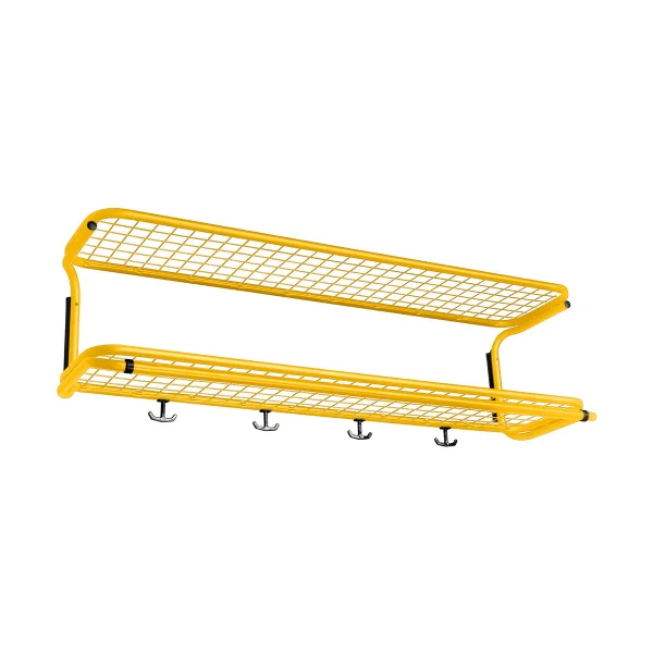 Essem Design Étagère à chapeaux Classic 100 cm Sun yellow