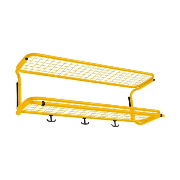 Essem Design Étagère à chapeaux Classic 80 cm Sun yellow