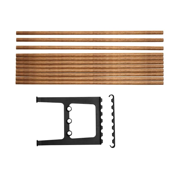 Essem Design Extension de banc Nostalgi 100 cm Bambou-noir