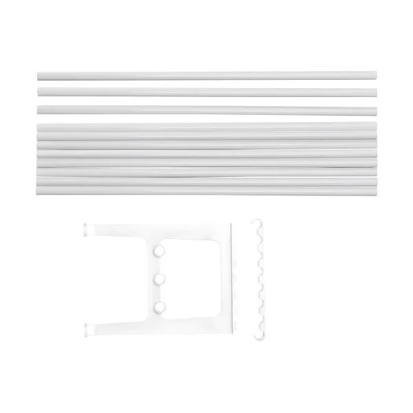 Essem Design Extension de banc Nostalgi 100 cm Blanc