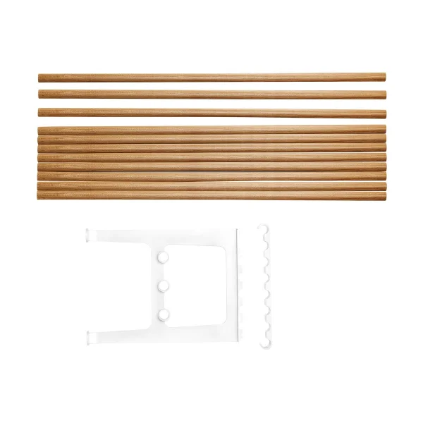 Essem Design Extension de banc Nostalgi 100 cm Chêne-blanc