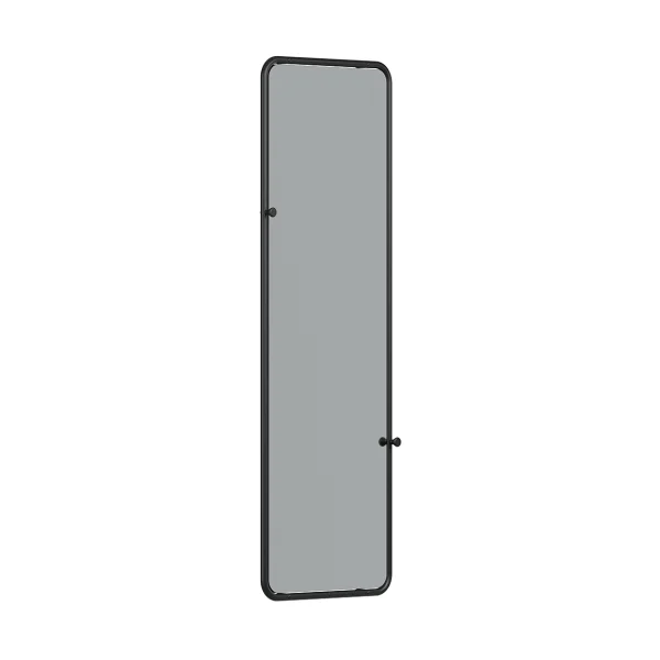 Essem Design Miroir mural Classic 120x40 cm Noir