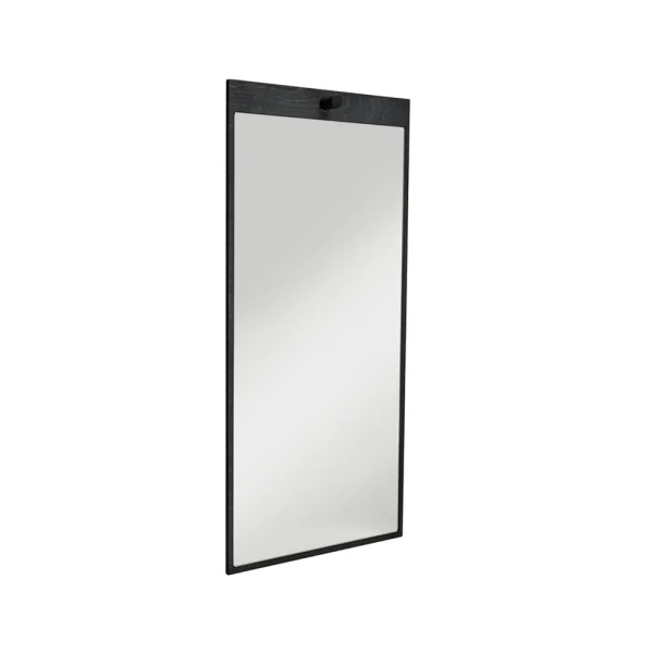 Essem Design Miroir Tillbakablick rectangulaire noir