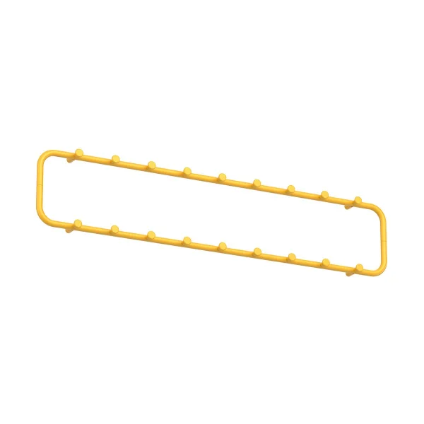Essem Design Patère Classic 120 cm Noir