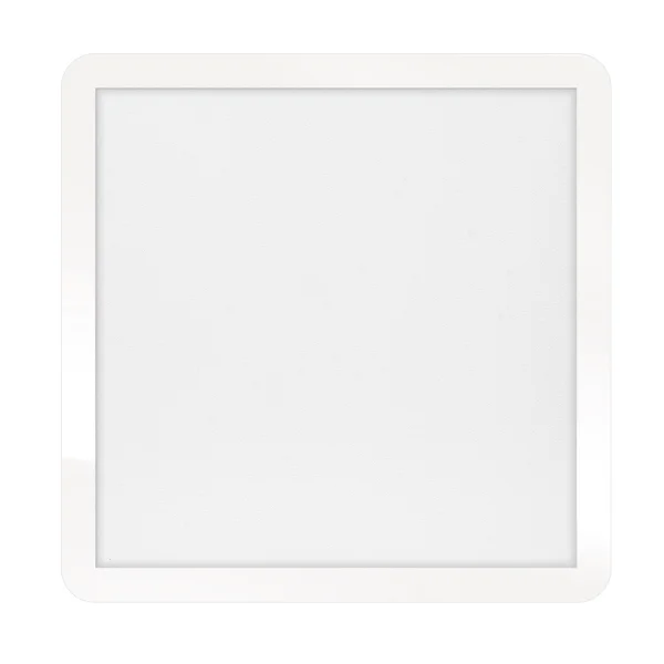 ETH Anne Square - plafonnier - 40 x 40 x 2,7 cm - 3 niveaux de gradation - 24W LED inclus - IP44 - blanc