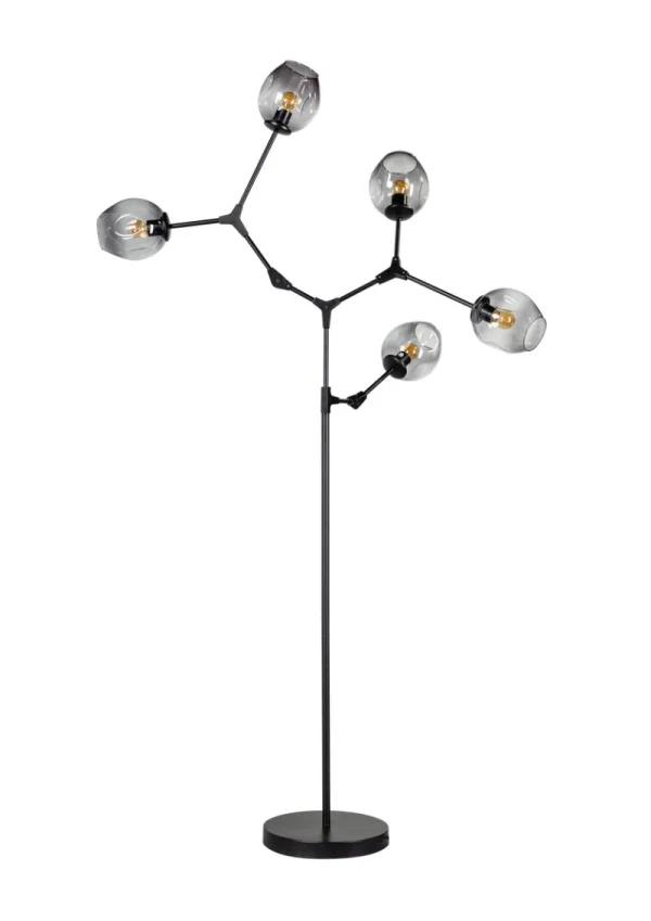 ETH Lime - lampadaire - 60 x 183 cm - noir