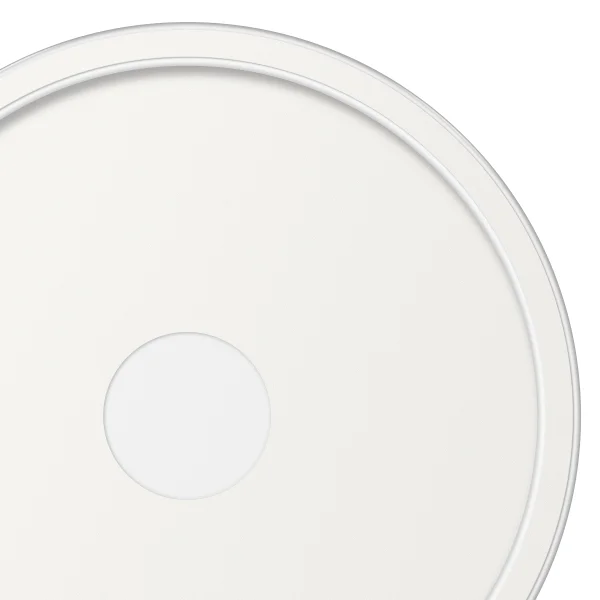 ETH Loïs - plafonniers - Ø 40 x 6 cm - 3 niveaux de gradation - 30W LED inclus - IP44 - blanc