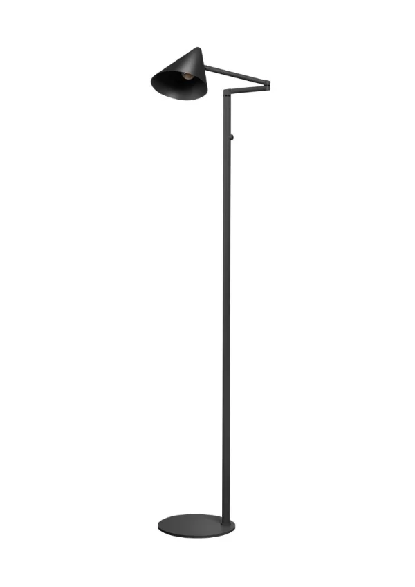 ETH Marvis - lampadaire - 57 x 57 x 155 cm - noir