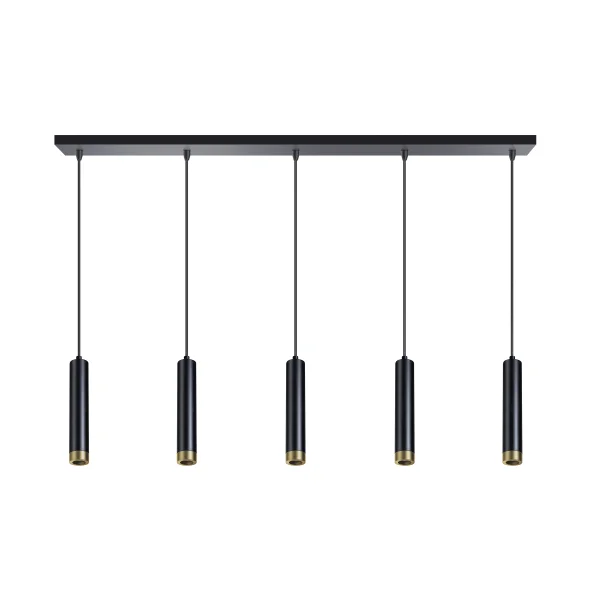 ETH Miller - lampe suspendue - 120 x 9 x 200 cm - noir