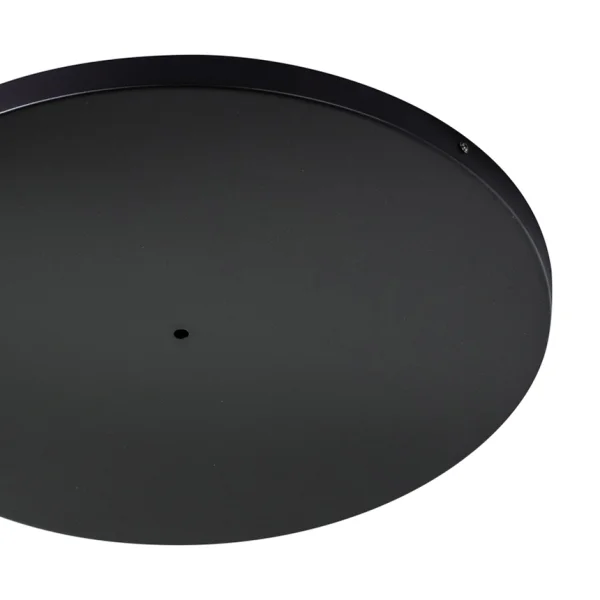 ETH - plaque de plafond - Ø 80 cm - noir mat