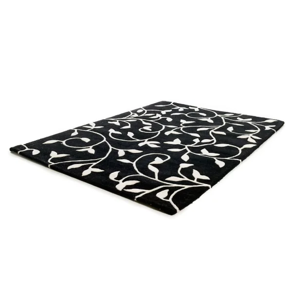 Etol Design Tapis Grow noir-blanc 140x200 cm