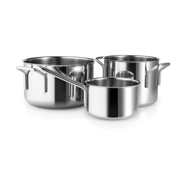 Eva Solo Casseroles Eva Trio Stainless Steel, 3 pièces Acier inoxydable