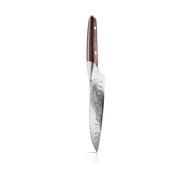 Eva Solo Couteau Santoku Nordic Kitchen 18 cm Acier damassé