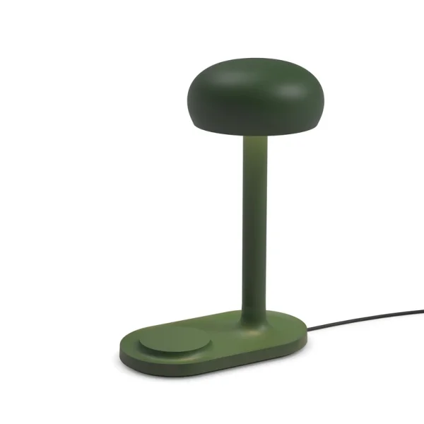 Eva Solo - lampe de table LED Emendo, verte, surface de chargement, tactile
