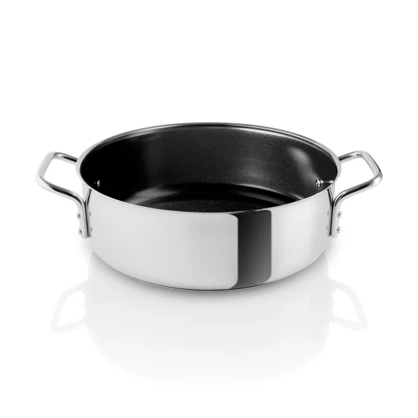 Eva Solo Poêle sauteuse en céramique Eva Trio Stainless Steel Slip-Let 3,5 l