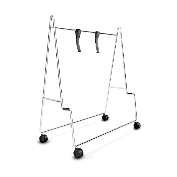 Eva Solo Support TV Carry avec roulettes Brushed steel