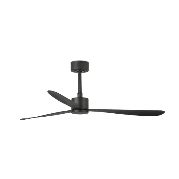 Faro Amelia - ventilateur de plafond - Ø 132 x 26 cm - 6 vitesses - inclus télécommande avec minuterie - noir