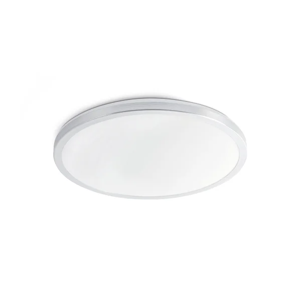 Faro Ami - plafonnier - Ø 28,5 x 4,2 cm - 15W LED inclus - aluminium