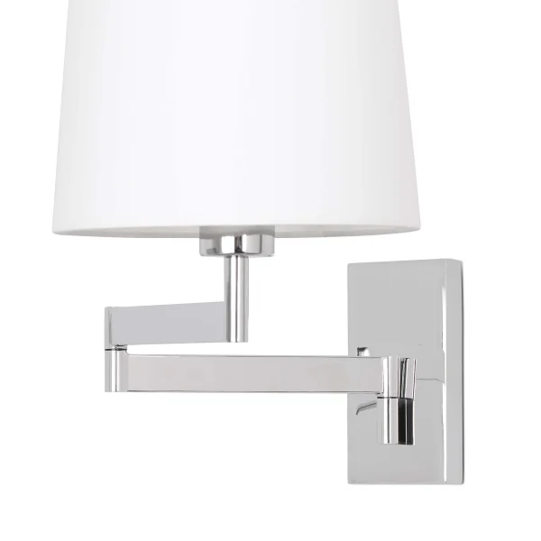Faro Artis - applique murale - 21,5 x 43 x 16 cm - blanc et chrome