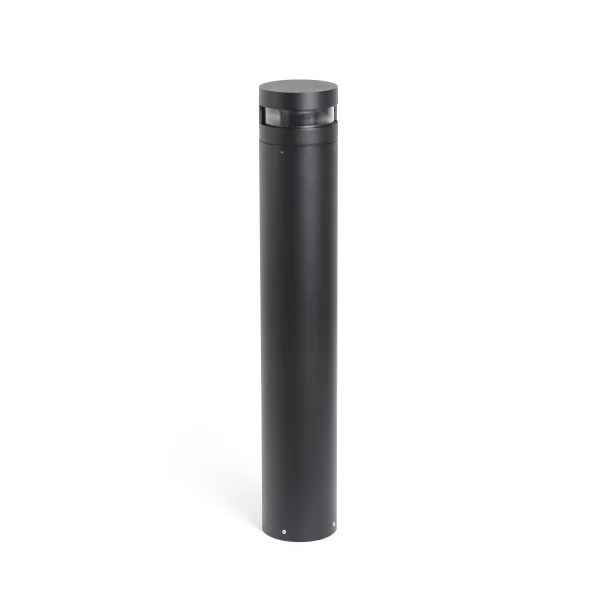 Faro Bast - lampe de jardin - Ø 16 x 95 cm - 25W LED inclus - IP65 - gris foncé