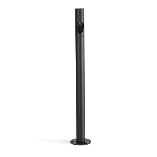 Faro Bezel - lampe de jardin - Ø 4 x 60 cm - 8W LED inclus - IP65 - noir