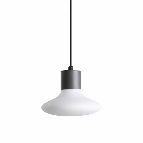 Faro Blub's - lampe suspendue - Ø 26 x 155 cm - IP44 - gris foncé