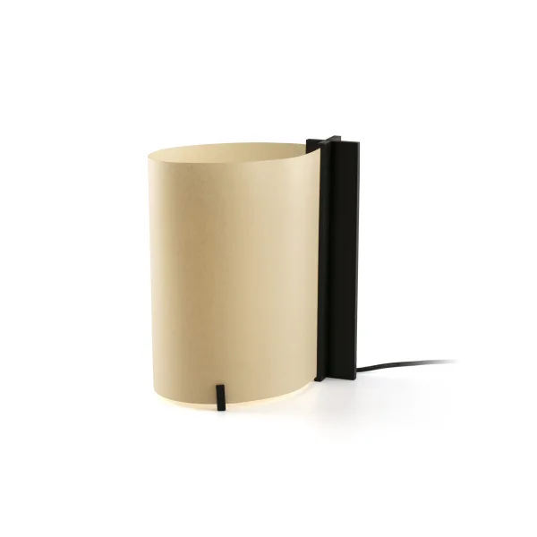 Faro Cata - lampe de table - 22,2 x 25 x 13,5 cm - 2W LED inclus - noire