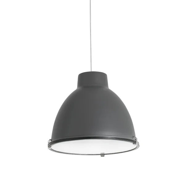 Faro Charlotte - lampe suspendue - Ø 40,2 x 40 cm - gris foncé