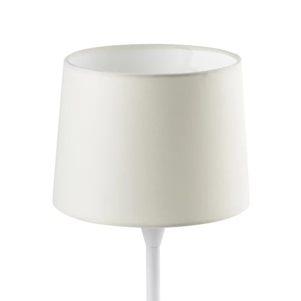 Faro Conga - lampe à poser - Ø 21,5 x 44,5 cm - blanc