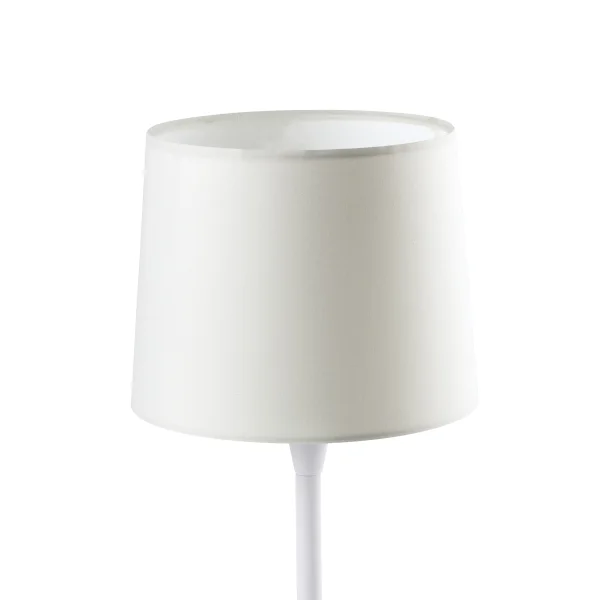 Faro Conga - lampe à poser - Ø 25 x 49,5 cm - blanc