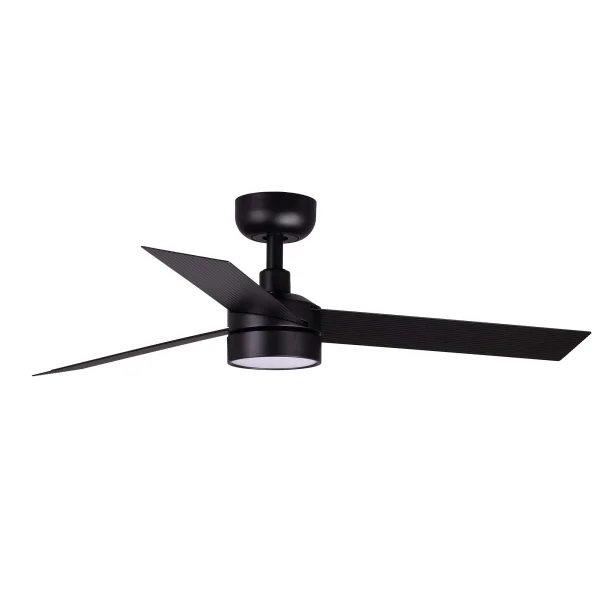 Faro Cruiser S – ventilateur de plafond avec lumière et télécommande – Ø 106 cm – LED 18W incluse – noir