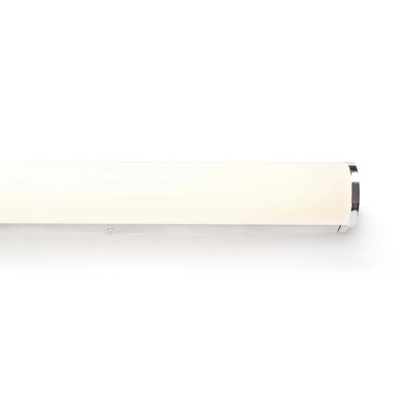 Faro Danubio - applique murale - 57,5 x 8 x 9 cm - 18W LED inclus - IP44 - chrome brillant