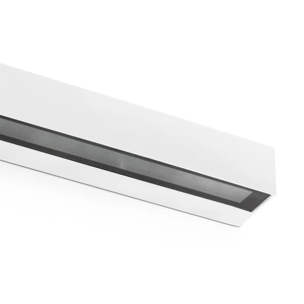 Faro Doro - applique murale - 38 x 7,5 x 5,8 cm - 20W LED inclus - IP65 - blanc mat