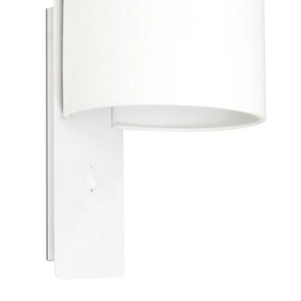 Faro Fold - applique murale avec interrupteur - 20 x 22 x 30 cm - blanc mat