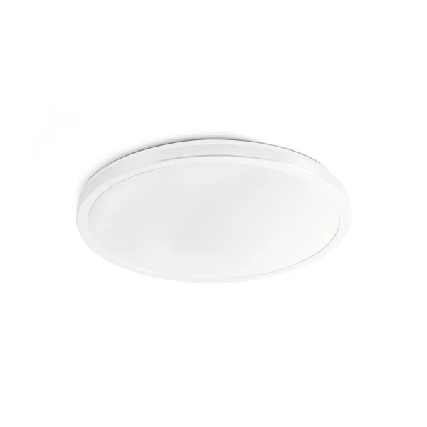 Faro Foro - plafonnier - Ø 36 x 9 cm - 24W LED inclus - IP44 - blanc mat