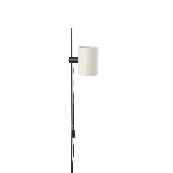Faro Guadalupe - lampadaire - 150 cm - noir et beige
