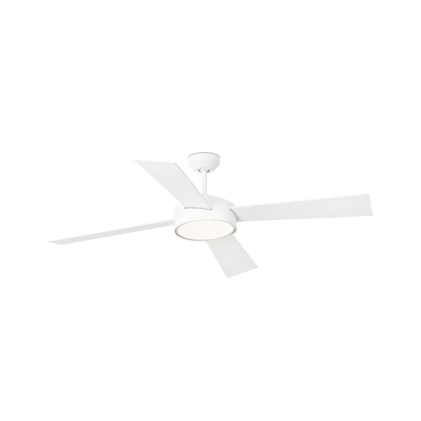 Faro Hydra - ventilateur de plafond avec lumière et télécommande - Ø 133 cm - 22W LED inclus - blanc