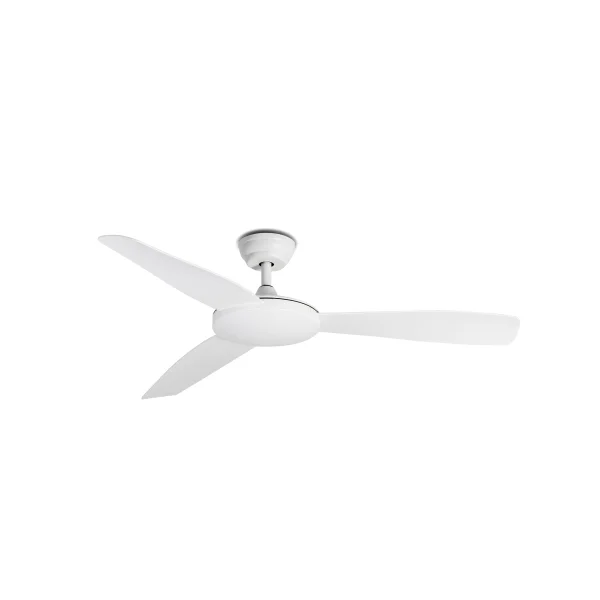 Faro Islot - ventilateur de plafond avec télécommande et minuterie - Ø 132 cm - blanc