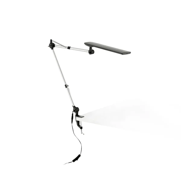 Faro Ito - lampe de bureau - 70 x 15 x 59 cm - 5W dimmable LED inclus - noir mat