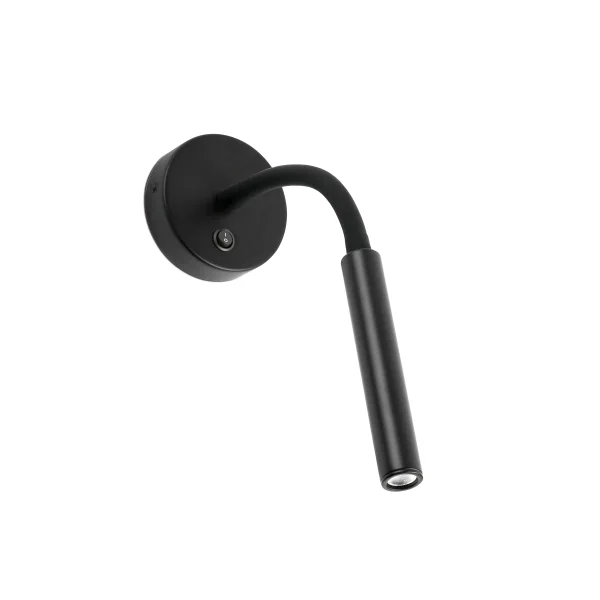 Faro Kale - applique murale avec interrupteur - 38 x 10 cm - 3W LED inclus - noir mat