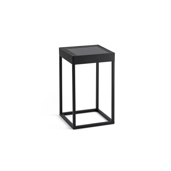 Faro Kasp - lampe solaire portable - 18,4 x 18,4 x 50 cm - 2W LED inclus - IP65 - noir mat