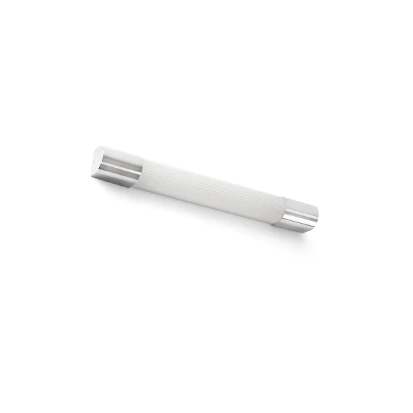 Faro Kiva 600 - applique murale - 60 x 6,8 x 6,7 cm - 10W LED inclus - IP44 - chromé