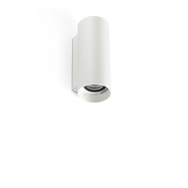 Faro KOV - éclairage mural extérieur - 8 x 8,7 x 21,2 cm - 2 x 6W LED incl. - IP65 - blanc